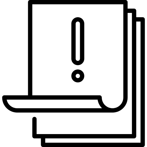 Sticky notes stationery paper note important icon