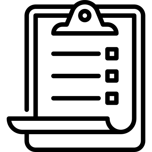 Tasks clipboard planning time management icon