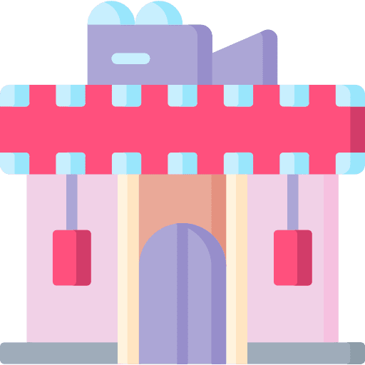 Cinema urban building cinema icon