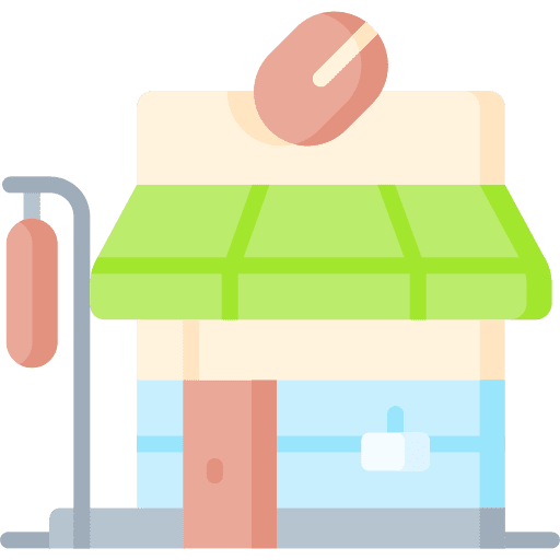Coffee shop store cafeteria building icon
