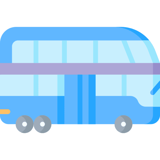 Bus school bus public transport transportation icon