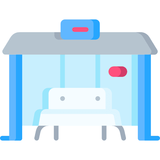 Bus stop travel station bus stop icon