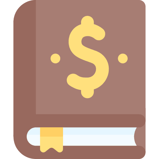 Accounting book finance book accounting book business and finance icon