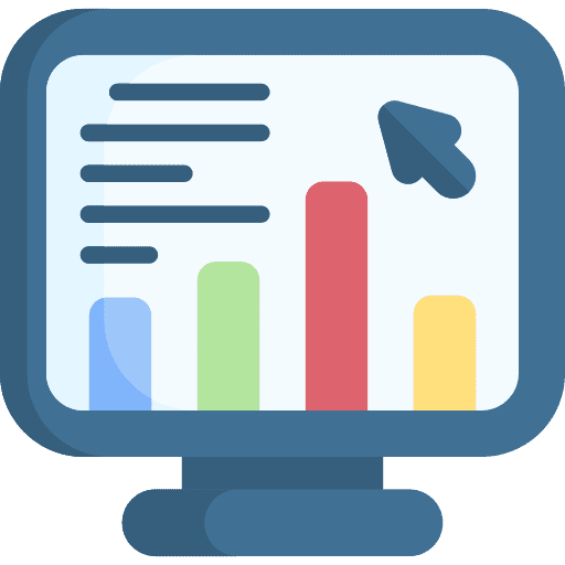 Report data analytics business report report icon