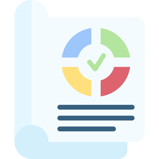 Report report file business icon