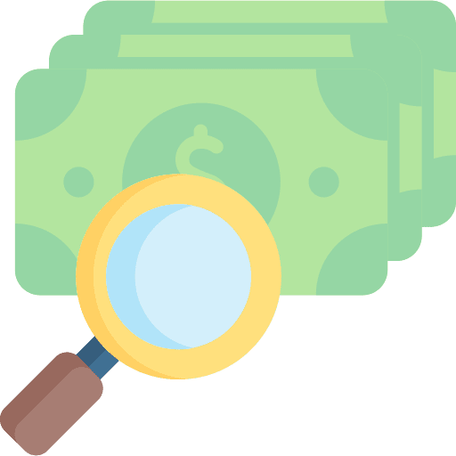 Cash business and finance currency finances icon