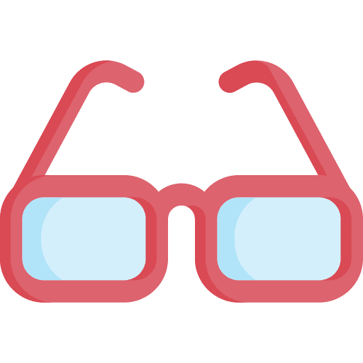 Eye glasses ophthalmology reading glasses optical icon