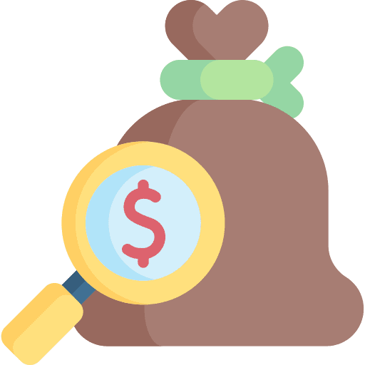 Money bag currency business business and finance icon