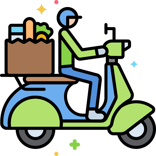 Groceries grocery bag commerce and shopping delivery icon