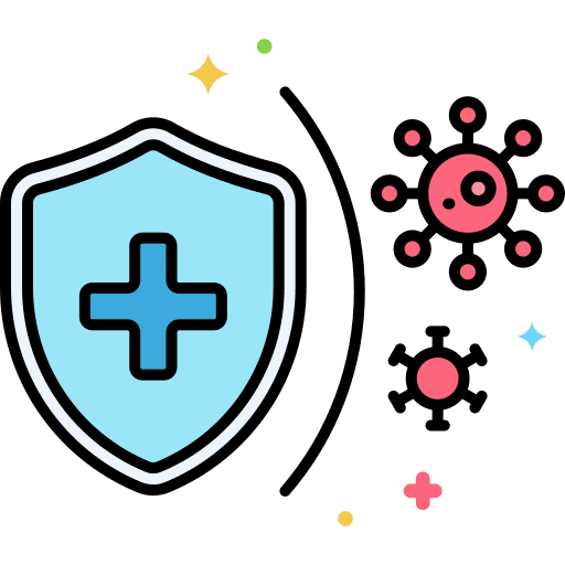 Protection locker check safe icon