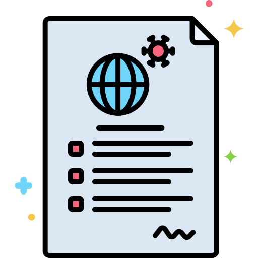 Epidemic prevention pandemic coronavirus healthcare and medical icon