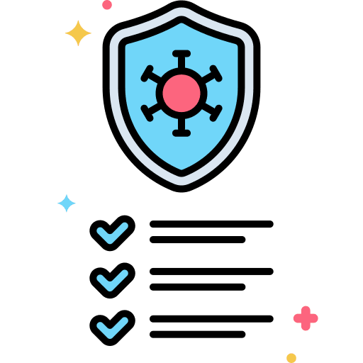 Measures measure measures quarantine icon