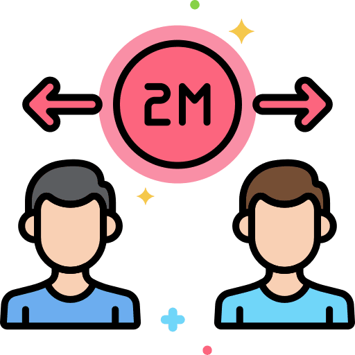 Social distancing coronavirus 6 feet social icon
