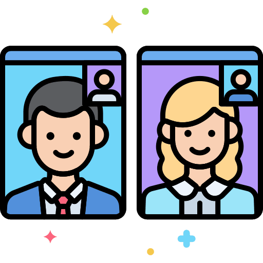 Online meeting meeting video online meeting icon