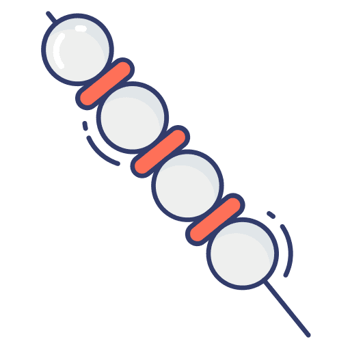 Barbecue skewers barbecue bbq grill icon