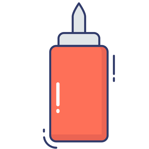Sauce bottle sauces mustard ketchup icon