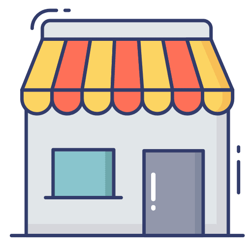 Shopping store shopping store shopping center commerce and shopping icon