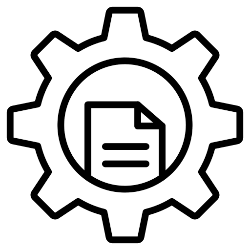 Cogwheel cogwheel files and folders configuration icon