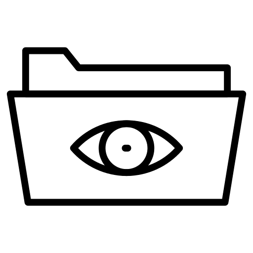 Folder data folder file icon