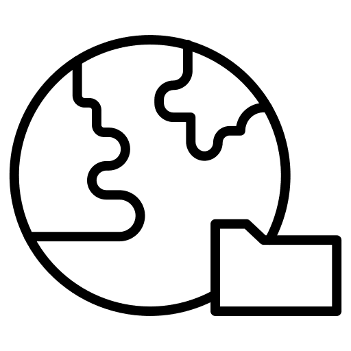 Folder folder internet data storage icon