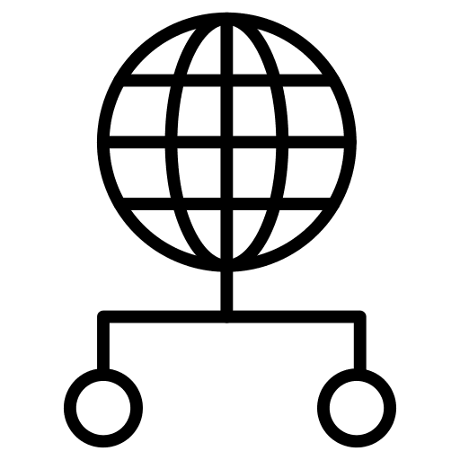 Global global world data icon