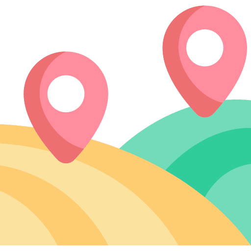 Mapping placeholder agriculture field icon