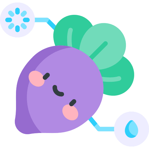Beetroot smart farm farming and gardening watering icon