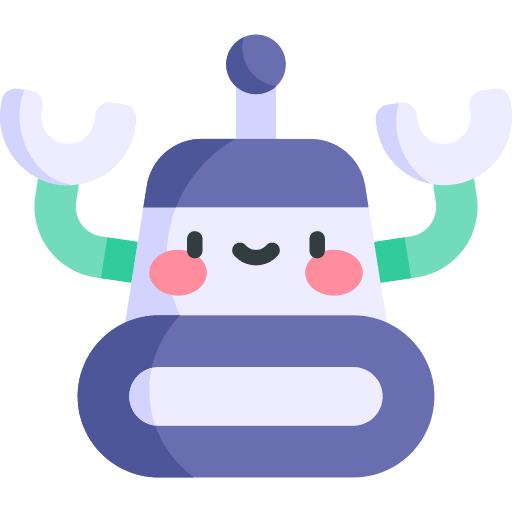 Robot robotic arm farming and gardening artificial intelligence icon