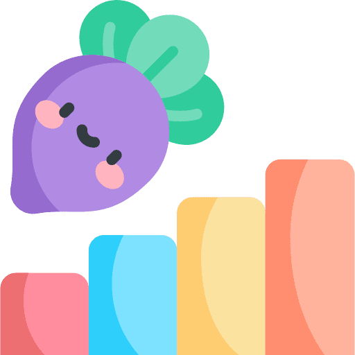 Stats agriculture diagram line graph icon