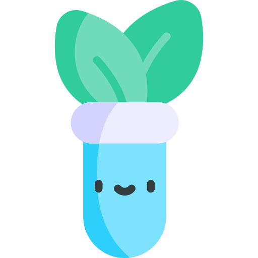 Test tube test tube farming and gardening leaves icon