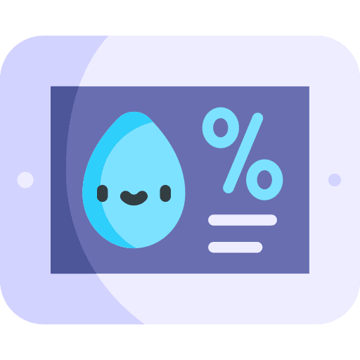 Water control smart farm technology farming and gardening icon