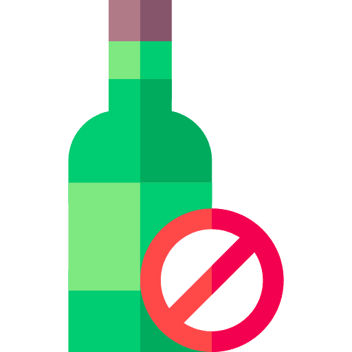 No alcohol no drinks cultures drink icon
