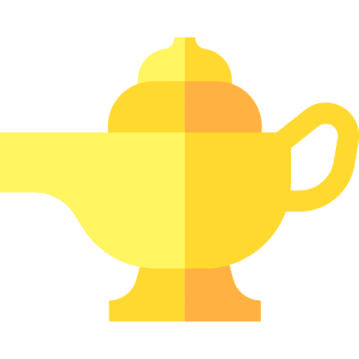 Oil lamp fire light oil lamp icon