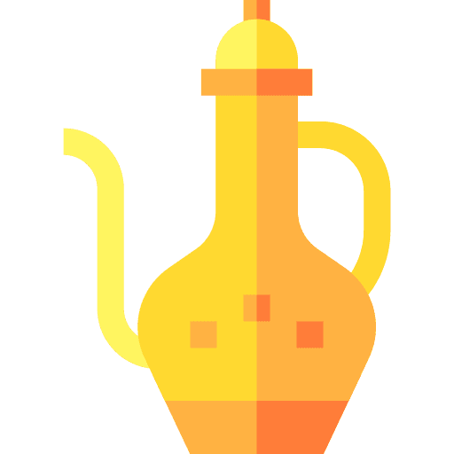 Teapot food and restaurant arab eid mubarak icon