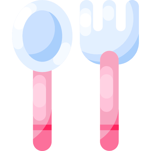 Baby cutlery kid baby baby cutlery icon