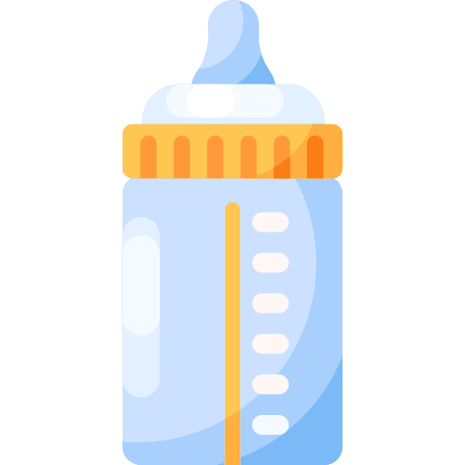 Feeding bottle infant feeding bottle milk icon