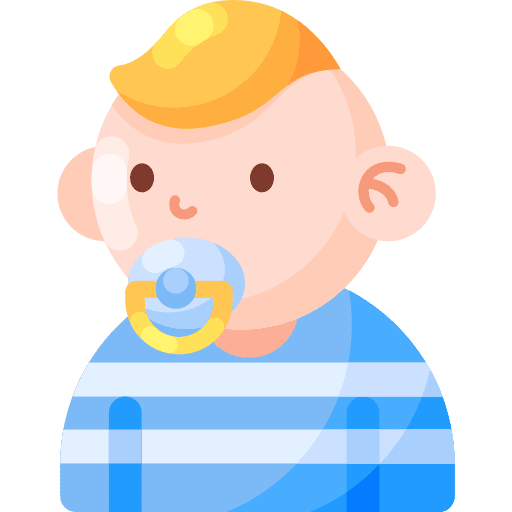 Baby childhood child infant icon