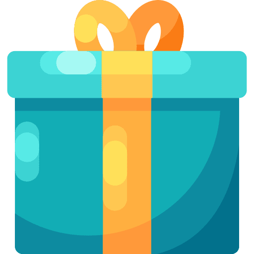 Gift box bundle birthday surprise icon