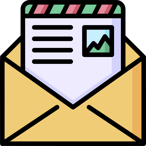 Letter letter mail postcard icon