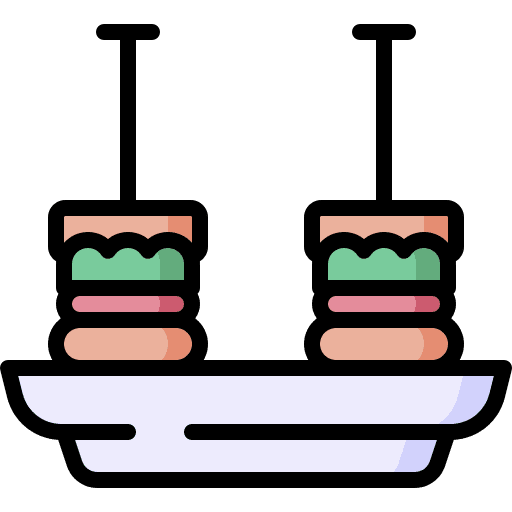 Appetizer sweet plate appetizer icon