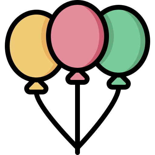 Balloons festival balloons balloon icon