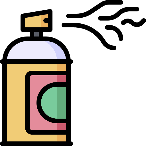 Silly strings party aerosol celebration icon