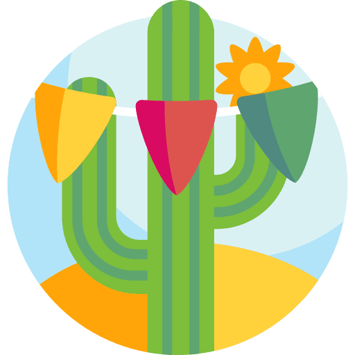 Cinco de mayo cinco de mayo celebration garland icon