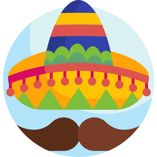 Cinco de mayo cinco de mayo moustache cultures icon