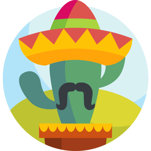 Cinco de mayo cultures mexico moustache icon