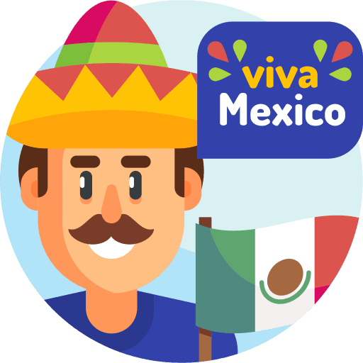 Man hat cinco de mayo man icon