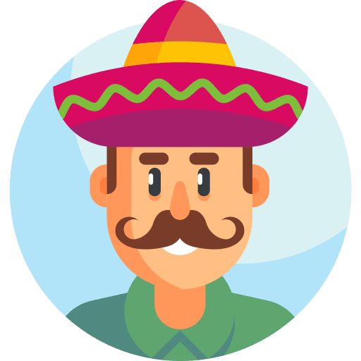 Man mexico hispanic male icon