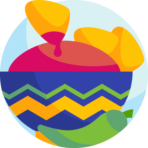 Mexican food snack nachos traditional icon