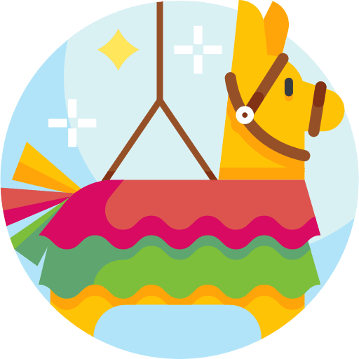Piñata mexico piñata birthday and party icon