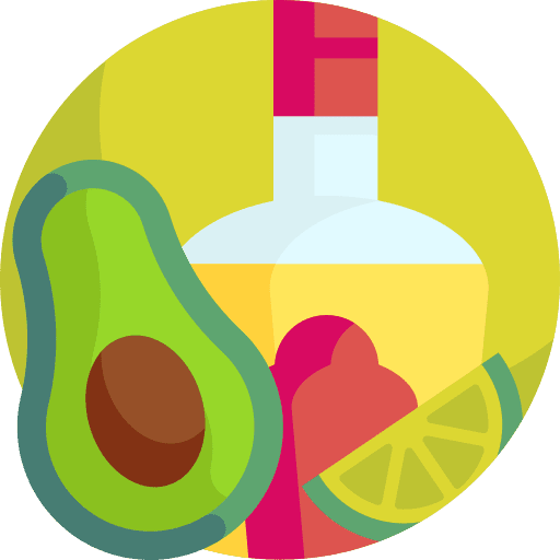 Tequila traditional lime mexican icon